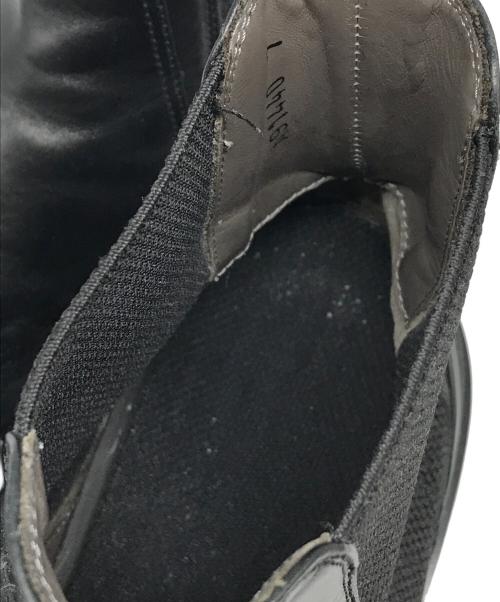 sergio rossi（セルジオロッシ）sergio rossi (セルジオロッシ) サイドゴアブーツ ブラック サイズ:7の古着・服飾アイテム