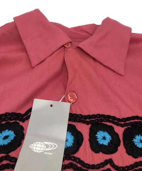 NOMA t.d.（ノーマティーディー）NOMA t.d. (ノーマティーディー) Bandana Hand Embroidery Shirt ピンク サイズ:1 未使用品の古着・服飾アイテム