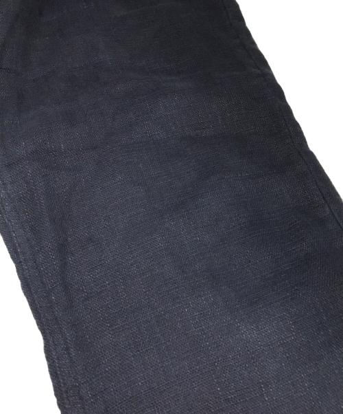AURALEE（オーラリー）AURALEE (オーラリー) LINEN DOUBLEFACE 5P PANTS ネイビー サイズ:3の古着・服飾アイテム