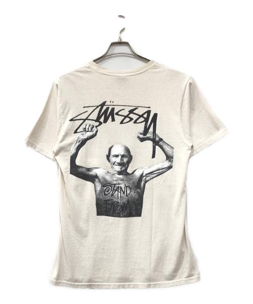 stussy（ステューシー）stussy (ステューシー) Martine rose (マーティン・ローズ) Tシャツ ホワイト サイズ:Sの古着・服飾アイテム