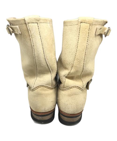 RED WING（レッドウィング）RED WING (レッドウィング) エンジニアブーツ ベージュ サイズ:8.5の古着・服飾アイテム