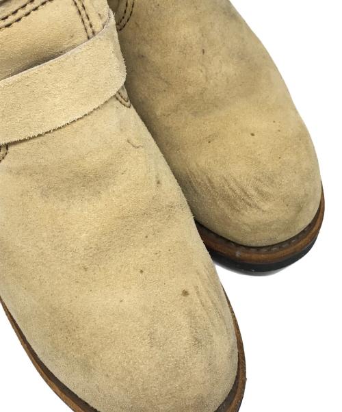 RED WING（レッドウィング）RED WING (レッドウィング) エンジニアブーツ ベージュ サイズ:8.5の古着・服飾アイテム