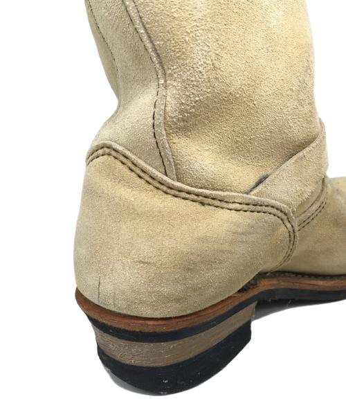 RED WING（レッドウィング）RED WING (レッドウィング) エンジニアブーツ ベージュ サイズ:8.5の古着・服飾アイテム