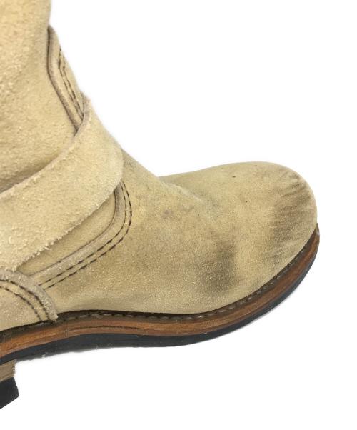 RED WING（レッドウィング）RED WING (レッドウィング) エンジニアブーツ ベージュ サイズ:8.5の古着・服飾アイテム