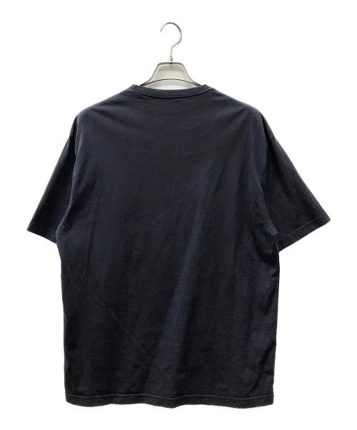 BALENCIAGA（バレンシアガ）BALENCIAGA (バレンシアガ) ロゴプリントTシャツ ネイビー サイズ:Sの古着・服飾アイテム