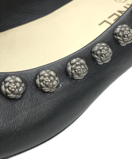 CHANEL（シャネル）CHANEL (シャネル) プラットフォームパンプス ブラック サイズ:37 1/2Cの古着・服飾アイテム