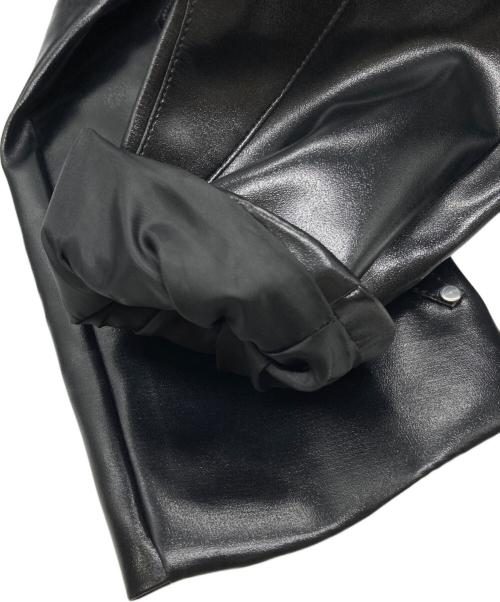 cozy worldwide（コジー ワールドワイド）cozy worldwide (コジー ワールドワイド) LEATHER JACKET ブラック サイズ:Mの古着・服飾アイテム