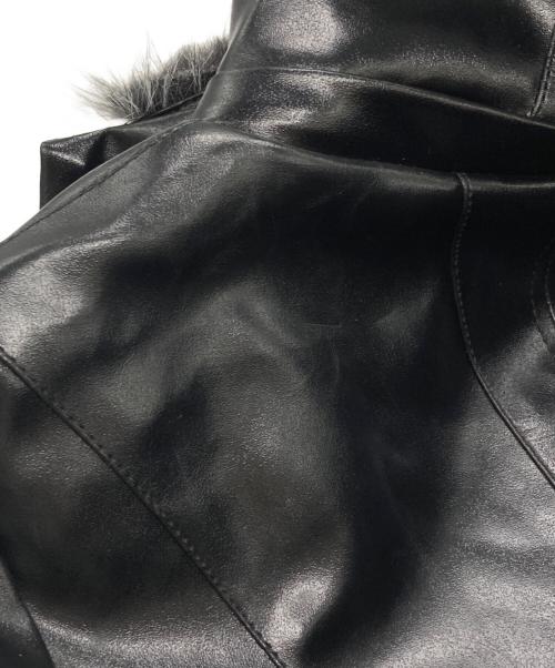 cozy worldwide（コジー ワールドワイド）cozy worldwide (コジー ワールドワイド) LEATHER JACKET ブラック サイズ:Mの古着・服飾アイテム