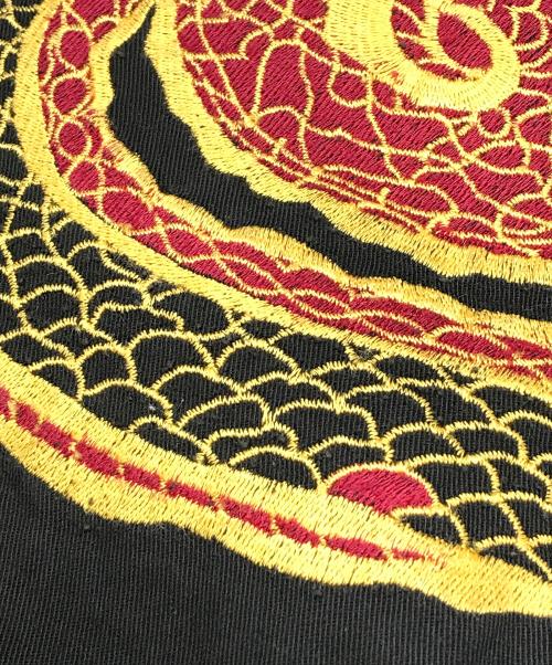 SUPREME（シュプリーム）Supreme (シュプリーム) dragon work pants ブラック サイズ:32の古着・服飾アイテム