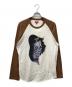 SUPREME（シュプリーム）の古着「Demon Raglan L/S Top」｜ホワイト×ブラウン