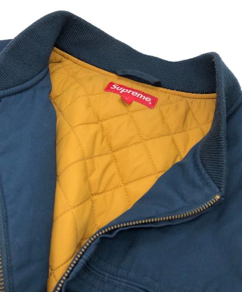 SUPREME（シュプリーム）Supreme (シュプリーム) Ackermann Mug Shot Crew Jacket ネイビー サイズ:Lの古着・服飾アイテム