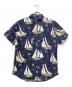 POLO RALPH LAUREN（ポロ・ラルフローレン）の古着「CLASSIC FIT 半袖シャツ」｜ネイビー
