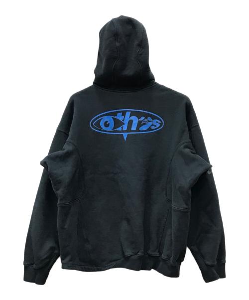 NIKE（ナイキ）NIKE (ナイキ) OFFWHITE (オフホワイト) FLC HOODIE ブラック サイズ:Lの古着・服飾アイテム