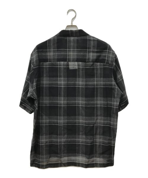 DAIRIKU（ダイリク）DAIRIKU (ダイリク) SHT5 astronaut Check H-S shirt ブラック サイズ:L 未使用品の古着・服飾アイテム