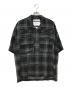 DAIRIKU（ダイリク）の古着「SHT5 astronaut Check H-S shirt」｜ブラック