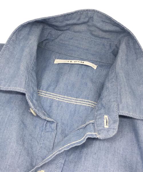 J.B. ATTIRE（ジェービーアタイア）J.B. ATTIRE (ジェービーアタイア) Riviera chambray shirt ブルー サイズ:1の古着・服飾アイテム