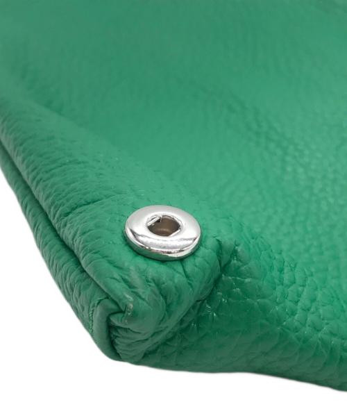 MM6 Maison Margiela（エムエムシックスメゾンマルジェラ）MM6 Maison Margiela (エムエムシックスメゾンマルジェラ) シンセティックレザー ミニバッグ グリーン サイズ:下記参照の古着・服飾アイテム