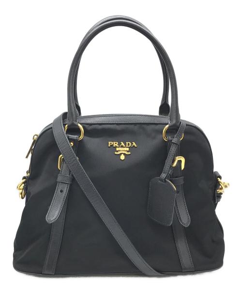 PRADA（プラダ）PRADA (プラダ) ナイロン2WAYバッグ ブラック サイズ:下記参照の古着・服飾アイテム