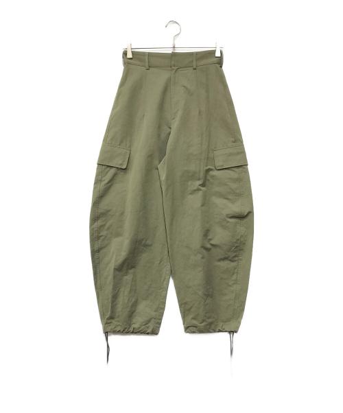 H BEAUTY&YOUTH（エイチ ビューティー&ユース）H BEAUTY&YOUTH (エイチ ビューティー&ユース) GABA CARGO PANTS グリーン サイズ:Sの古着・服飾アイテム