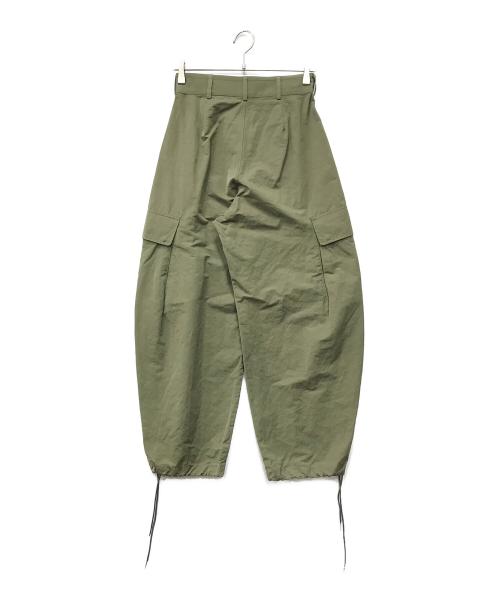 H BEAUTY&YOUTH（エイチ ビューティー&ユース）H BEAUTY&YOUTH (エイチ ビューティー&ユース) GABA CARGO PANTS グリーン サイズ:Sの古着・服飾アイテム