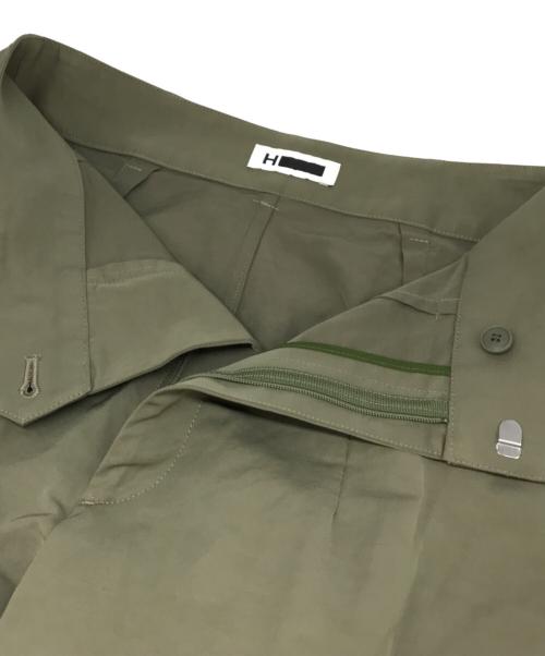 H BEAUTY&YOUTH（エイチ ビューティー&ユース）H BEAUTY&YOUTH (エイチ ビューティー&ユース) GABA CARGO PANTS グリーン サイズ:Sの古着・服飾アイテム