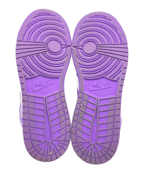 NIKE（ナイキ）NIKE (ナイキ) JORDAN 1 MID GS ラベンダー サイズ:24.5cmの古着・服飾アイテム