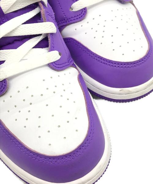 NIKE（ナイキ）NIKE (ナイキ) JORDAN 1 MID GS ラベンダー サイズ:24.5cmの古着・服飾アイテム