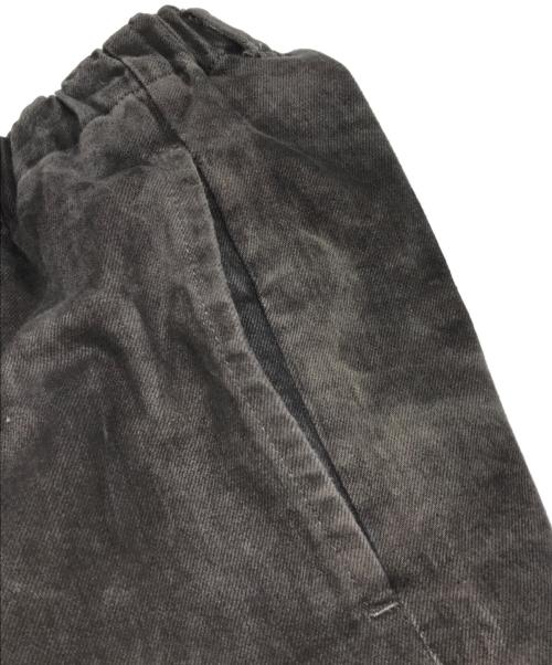 yokosakamoto（ヨウコサカモト）YOKOSAKAMOTO (ヨウコサカモト) ブラックデニムパンツ ブラック サイズ:Lの古着・服飾アイテム
