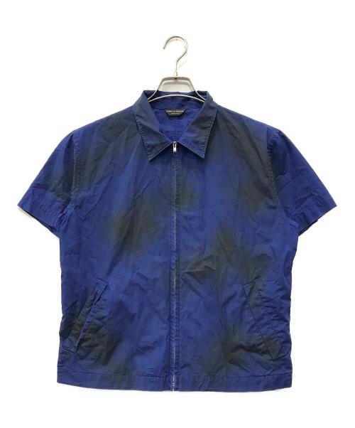 COMME des GARCONS HOMME PLUS（コムデギャルソンオムプリュス）COMME des GARCONS HOMME PLUS (コムデギャルソンオムプリュス) ジップシャツ ネイビー サイズ:下記参照の古着・服飾アイテム