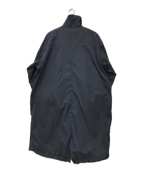 WILD THINGS（ワイルドシングス）WILD THINGS (ワイルドシングス) スタンドカラーロングコート ネイビー サイズ:Fの古着・服飾アイテム