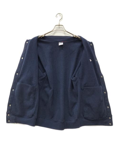 Champion REVERSE WEAVE（チャンピオン リバース ウィーブ）Champion REVERSE WEAVE (チャンピオン リバース ウィーブ) スウェットカーディガン ネイビー サイズ:Mの古着・服飾アイテム