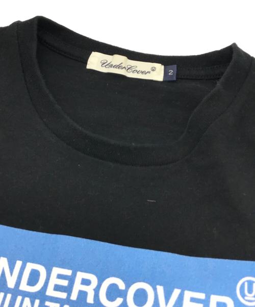 UNDERCOVER（アンダーカバー）UNDERCOVER (アンダーカバー) プリントTシャツ ブラック サイズ:2の古着・服飾アイテム