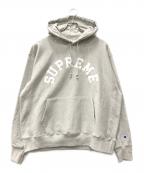 Champion×SUPREMEチャンピオン×シュプリーム）の古着「Hooded Sweatshirt」｜グレー