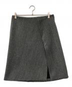 Ferragamoフェラガモ）の古着「ラップスカート」｜グレー