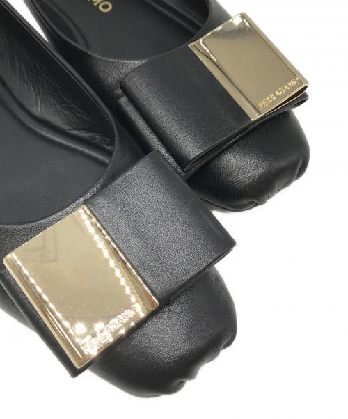 Ferragamo（フェラガモ）Ferragamo (フェラガモ) プラットフォームパンプス ブラック サイズ:6の古着・服飾アイテム