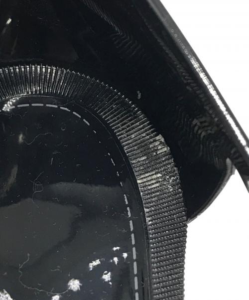 Salvatore Ferragamo（サルヴァトーレ フェラガモ）Salvatore Ferragamo (サルヴァトーレ フェラガモ) ラバーパンプス ブラック サイズ:6の古着・服飾アイテム