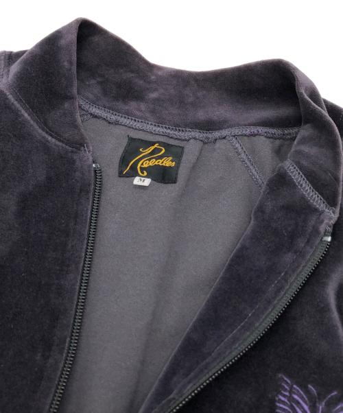 Needles（ニードルズ）Needles (ニードルズ) ベロアトラックジャケット ネイビー サイズ:Mの古着・服飾アイテム