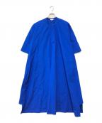 ENFOLDエンフォルド）の古着「A-LINE DRESS」｜ブルー
