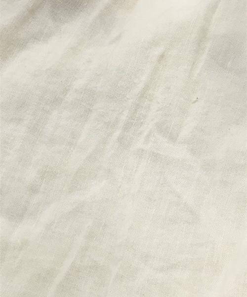 CATHRI（カスリ）CATHRI (カスリ) ギャザーリネンワンピース アイボリー サイズ:下記参照の古着・服飾アイテム