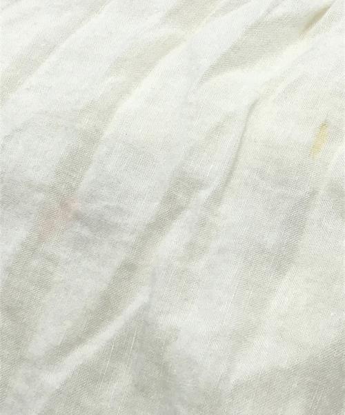 CATHRI（カスリ）CATHRI (カスリ) ギャザーリネンワンピース アイボリー サイズ:下記参照の古着・服飾アイテム