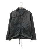STUDIOUSステュディオス）の古着「ラムレザージャケット」｜ブラック