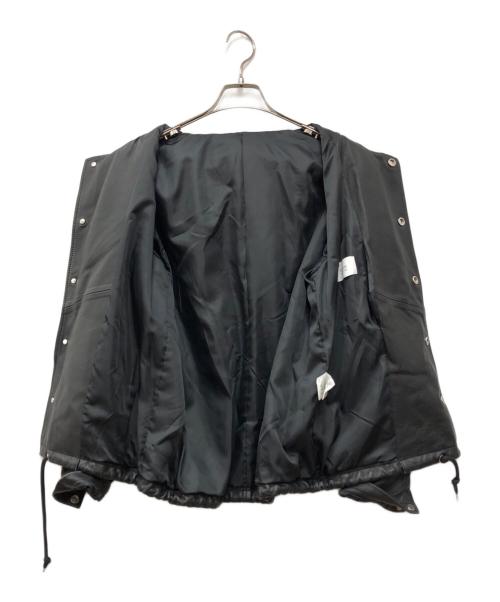 STUDIOUS（ステュディオス）STUDIOUS (ステュディオス) ラムレザージャケット ブラック サイズ:2の古着・服飾アイテム