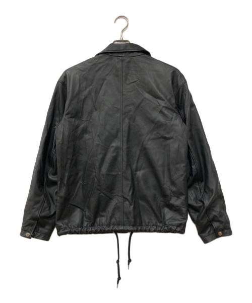 STUDIOUS（ステュディオス）STUDIOUS (ステュディオス) ラムレザージャケット ブラック サイズ:2の古着・服飾アイテム