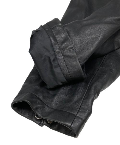 STUDIOUS（ステュディオス）STUDIOUS (ステュディオス) ラムレザージャケット ブラック サイズ:2の古着・服飾アイテム