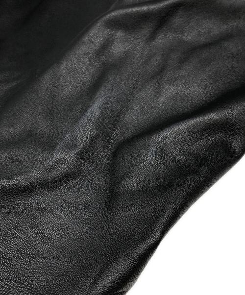 STUDIOUS（ステュディオス）STUDIOUS (ステュディオス) ラムレザージャケット ブラック サイズ:2の古着・服飾アイテム