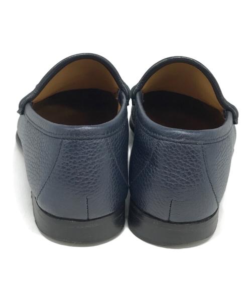 GUCCI（グッチ）GUCCI (グッチ) ビットローファー ネイビー サイズ:5の古着・服飾アイテム