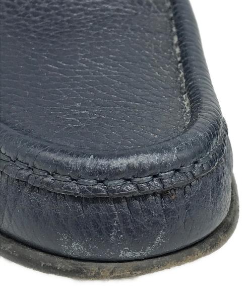 GUCCI（グッチ）GUCCI (グッチ) ビットローファー ネイビー サイズ:5の古着・服飾アイテム