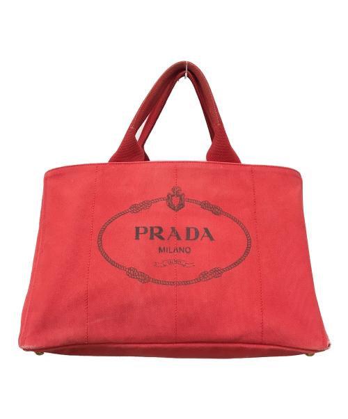 PRADA（プラダ）PRADA (プラダ) カナパトートバッグ レッド サイズ:下記参照の古着・服飾アイテム