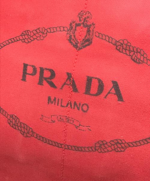 PRADA（プラダ）PRADA (プラダ) カナパトートバッグ レッド サイズ:下記参照の古着・服飾アイテム