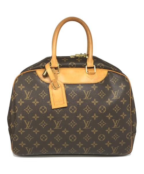 LOUIS VUITTON（ルイ ヴィトン）LOUIS VUITTON (ルイ ヴィトン) ドーヴィル(ボーリングヴァニティ) ブラウン サイズ:下記参照の古着・服飾アイテム